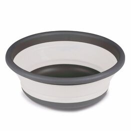 Kampa Collapsible Grey Large Round Washing Bowl