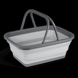 Kampa Collapsible Grey Washing Bowl With Handles