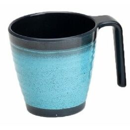 Granite Aqua Stacking Mug Set (Set of 4)