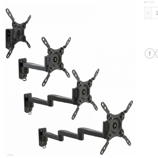 Maxview Quick Release TV
Bracket. Converts from Flat to
Extended 3 Arm